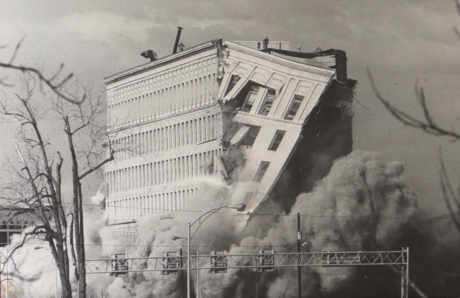 Willys-Overland Administration Building - Implosion
